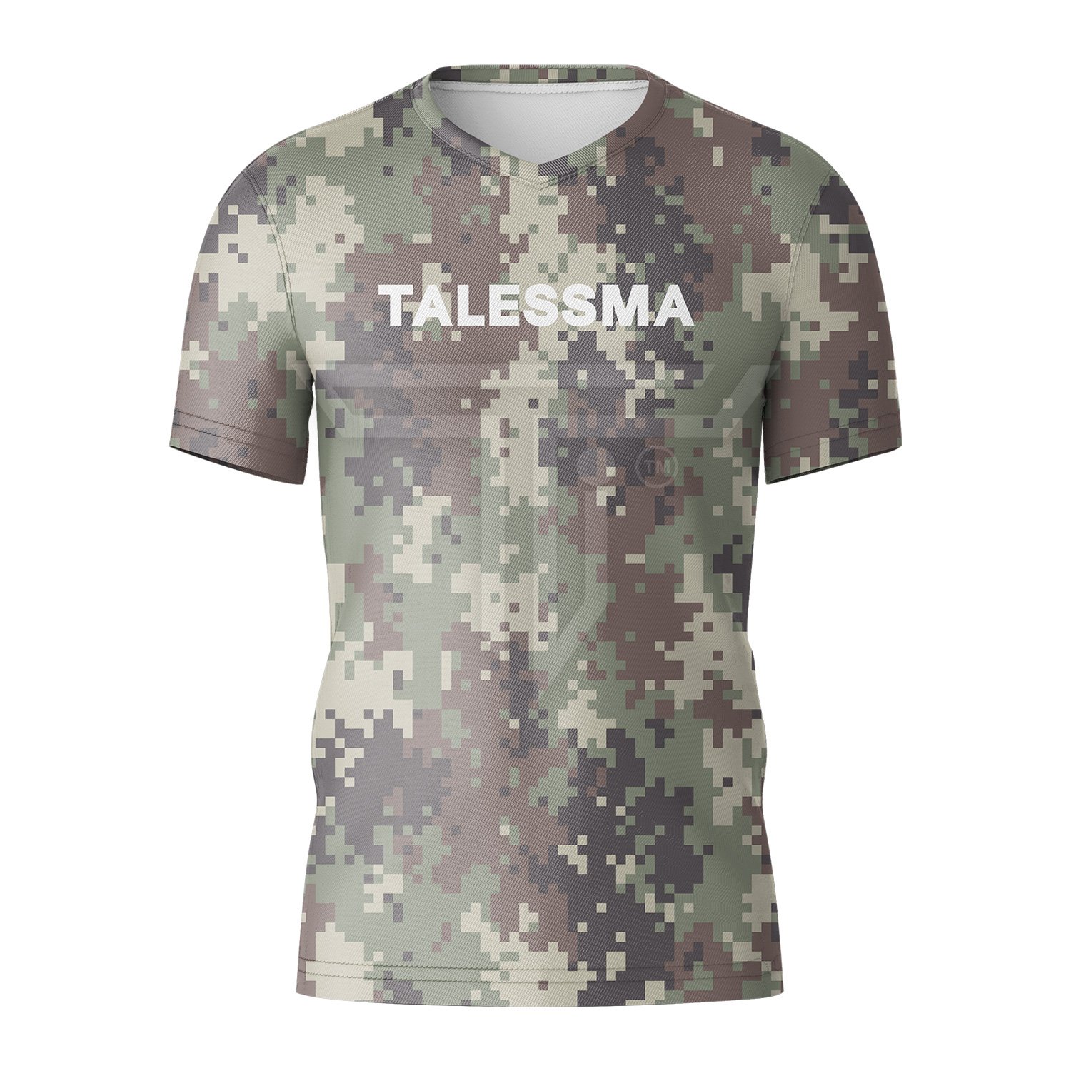 34265329_mens_v_neck_Camouflage_17-05.jpg Stylish Custom Gripper Tee for Gym, Sports & Casual Wear - Image 1