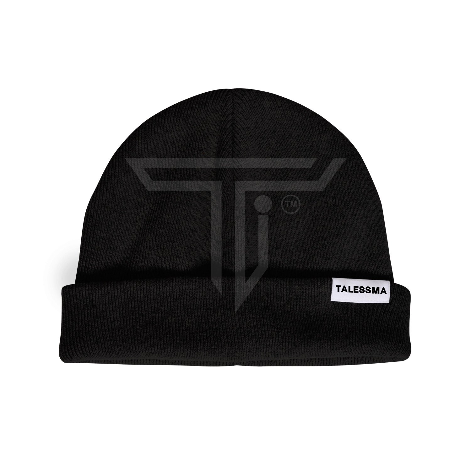 BEANIES-front-BLACK.jpg Custom Fit Beanies with Logo for a Unique Look - Image 1