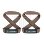 Customizable Figure 8 Straps for Safe, Secure Grip in Powerlifting