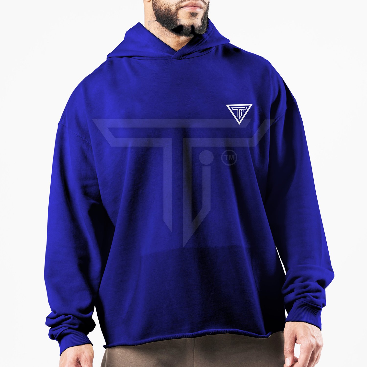 Hoodie-Front-ROYAL-BLUE.jpg Personalized Fitness Hoodies for Ultimate Comfort & Mobility - Image 1