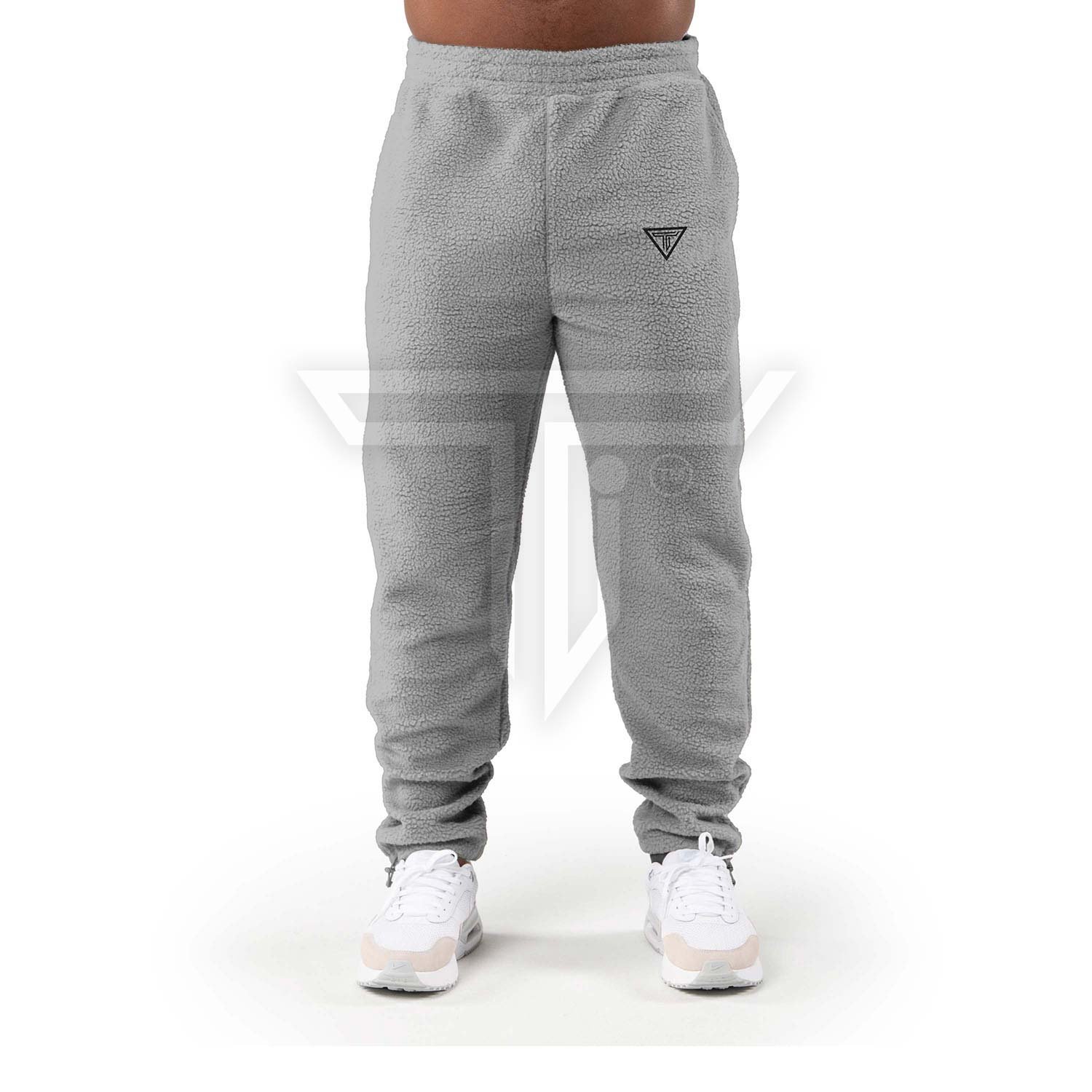 Jogger-front-GREY-1.jpg Customized Gym Joggers for Style, Comfort & Freedom of Movement - Image 1