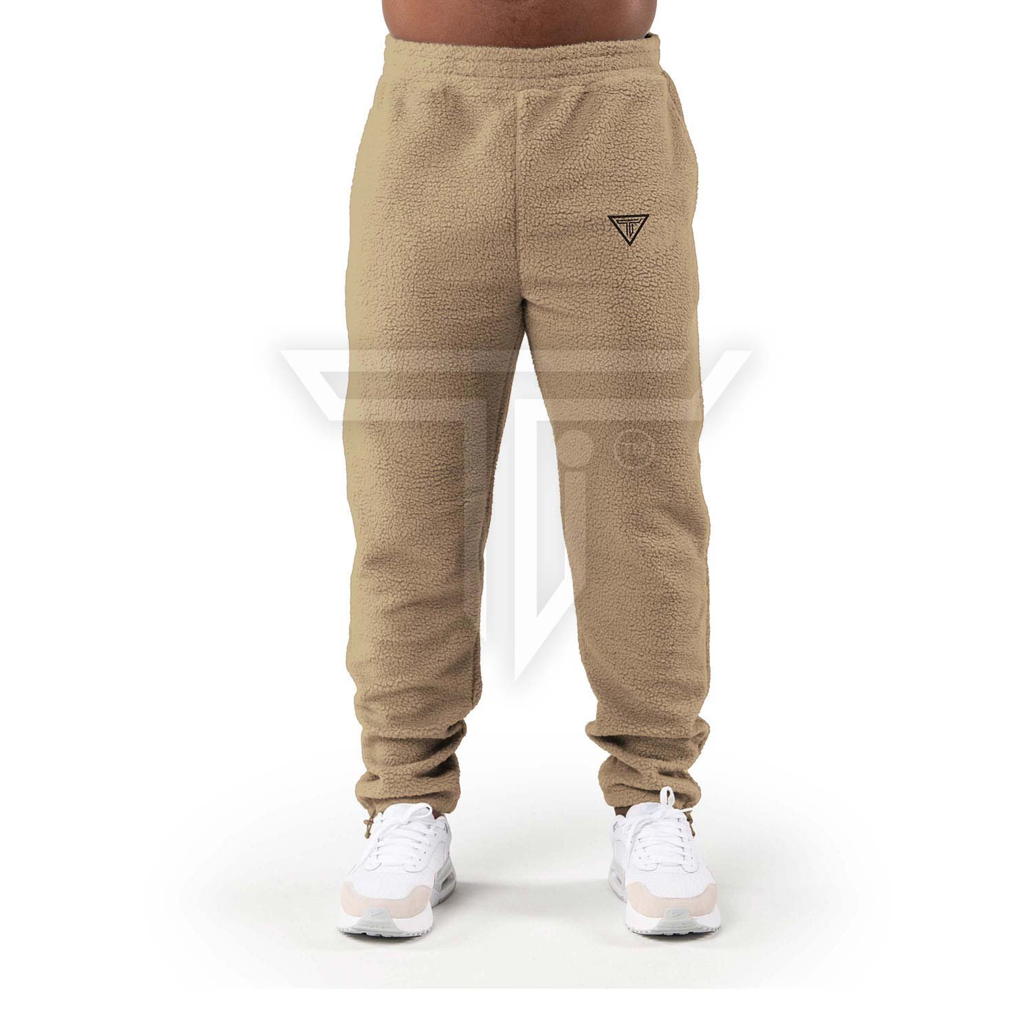 Jogger-front-KHAKI-1.jpg Tailored Fitness Joggers for Gym, Running & Everyday Comfort - Image 1