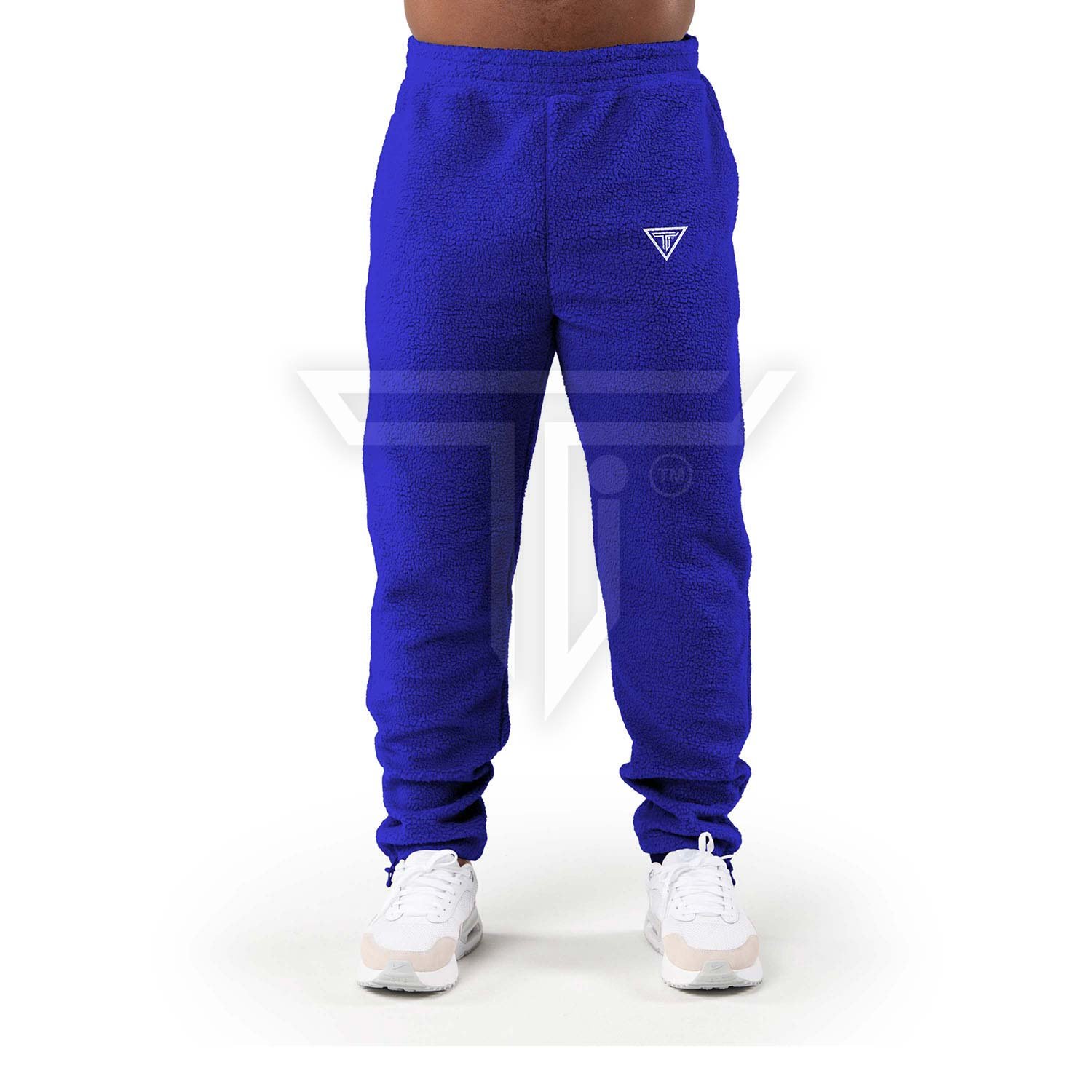 Jogger-front-ROYAL-BLUE-1.jpg Custom Gym Joggers with Logo – Elevate Your Athletic Wardrobe - Image 1