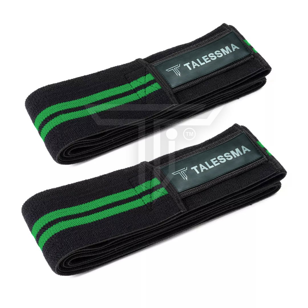 KneeWraps-green-1.jpg Personalized Knee Wraps for Comfort and Protection in Heavy Workouts - Image 1