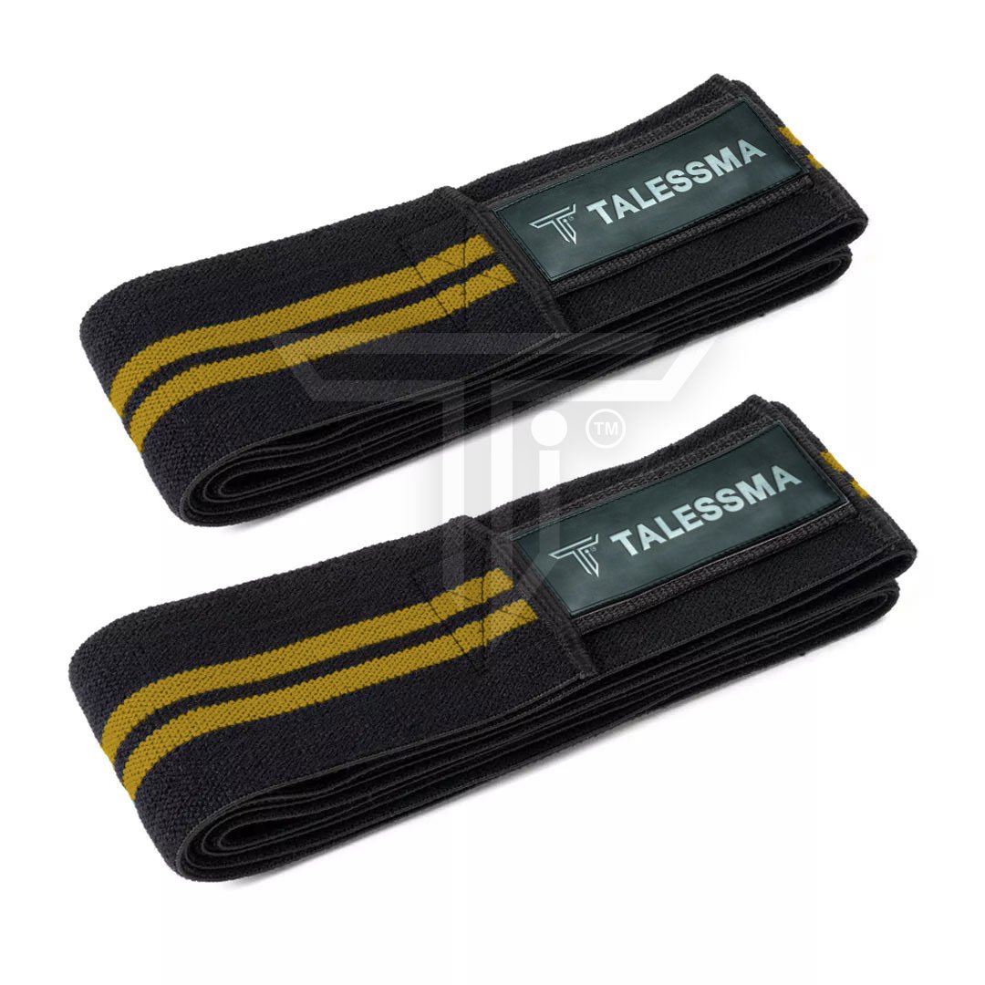 KneeWraps-peach-1.jpg Personalized Knee Wraps for Secure Fit & Support During Squats - Image 1