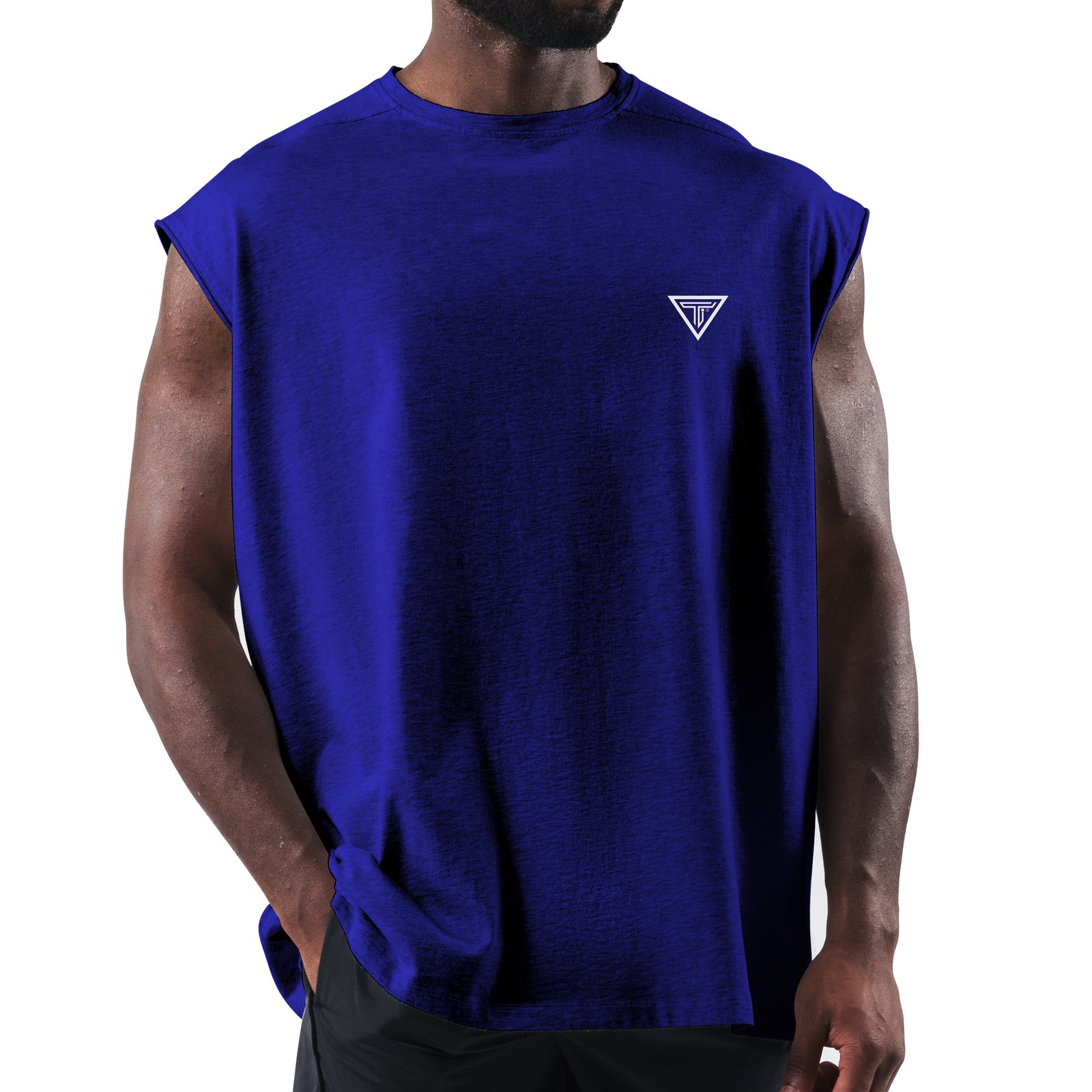 Muscle-Tank-ROYAL-BLUE.jpg Tailored Muscle Tank Shirts for Fitness – Comfortable, Durable, Unique - Image 1