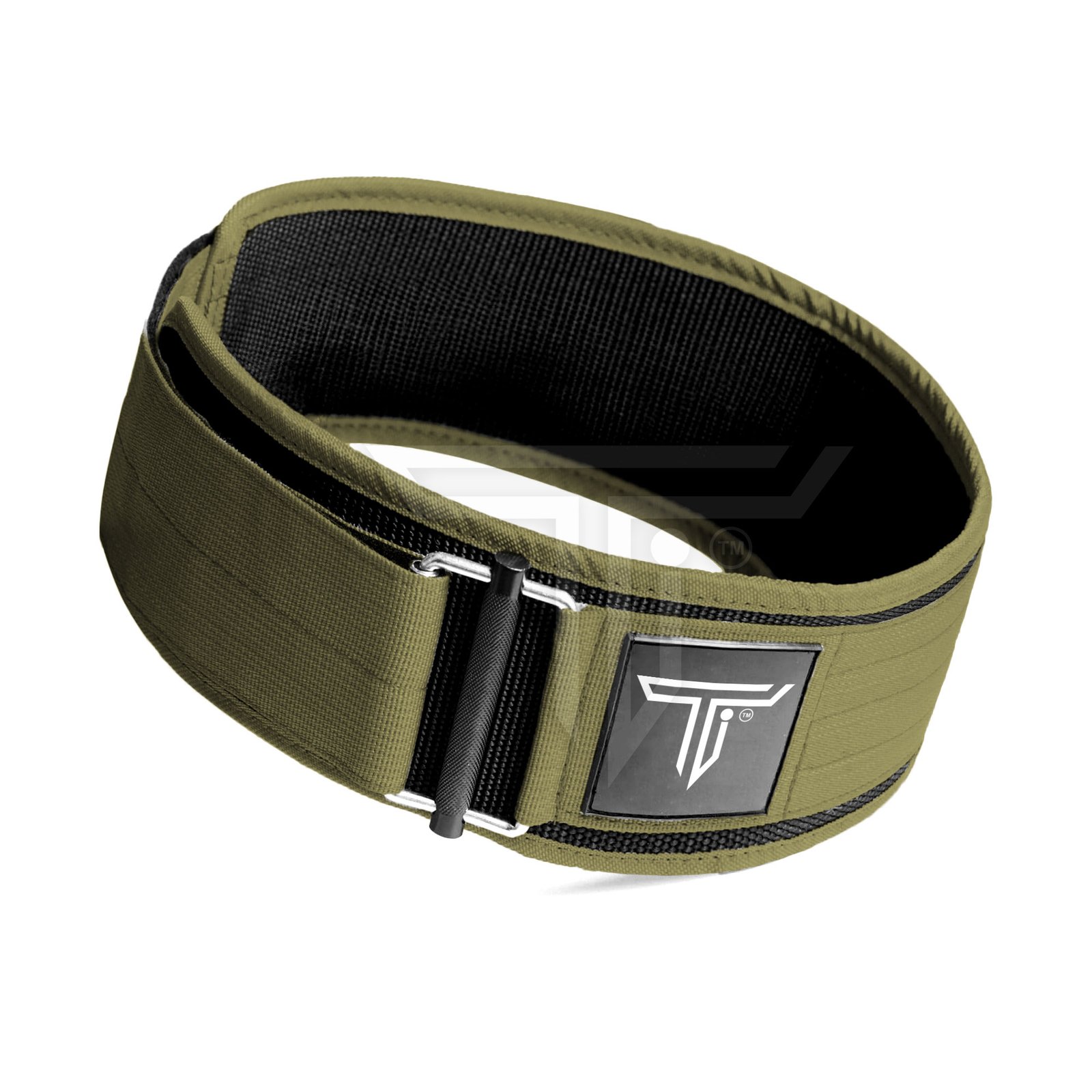 Quick-Locking-Belt-khaki.jpg Customized Quick Locking Belt for Enhanced Weightlifting Performance - Image 1