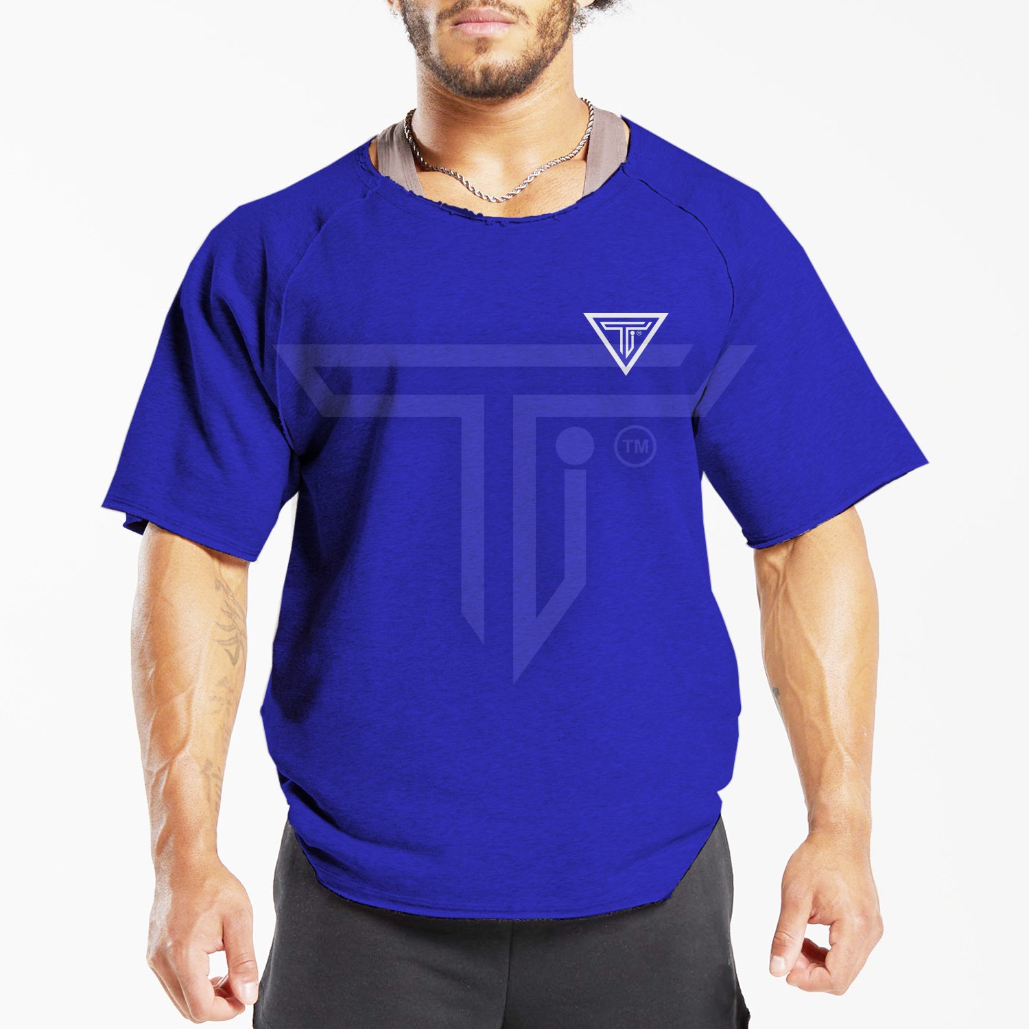 Rag-Tops-Front-Royal-Blue.jpg Tailored Rag Tops for Gym Wear and Casual Comfort - Image 1