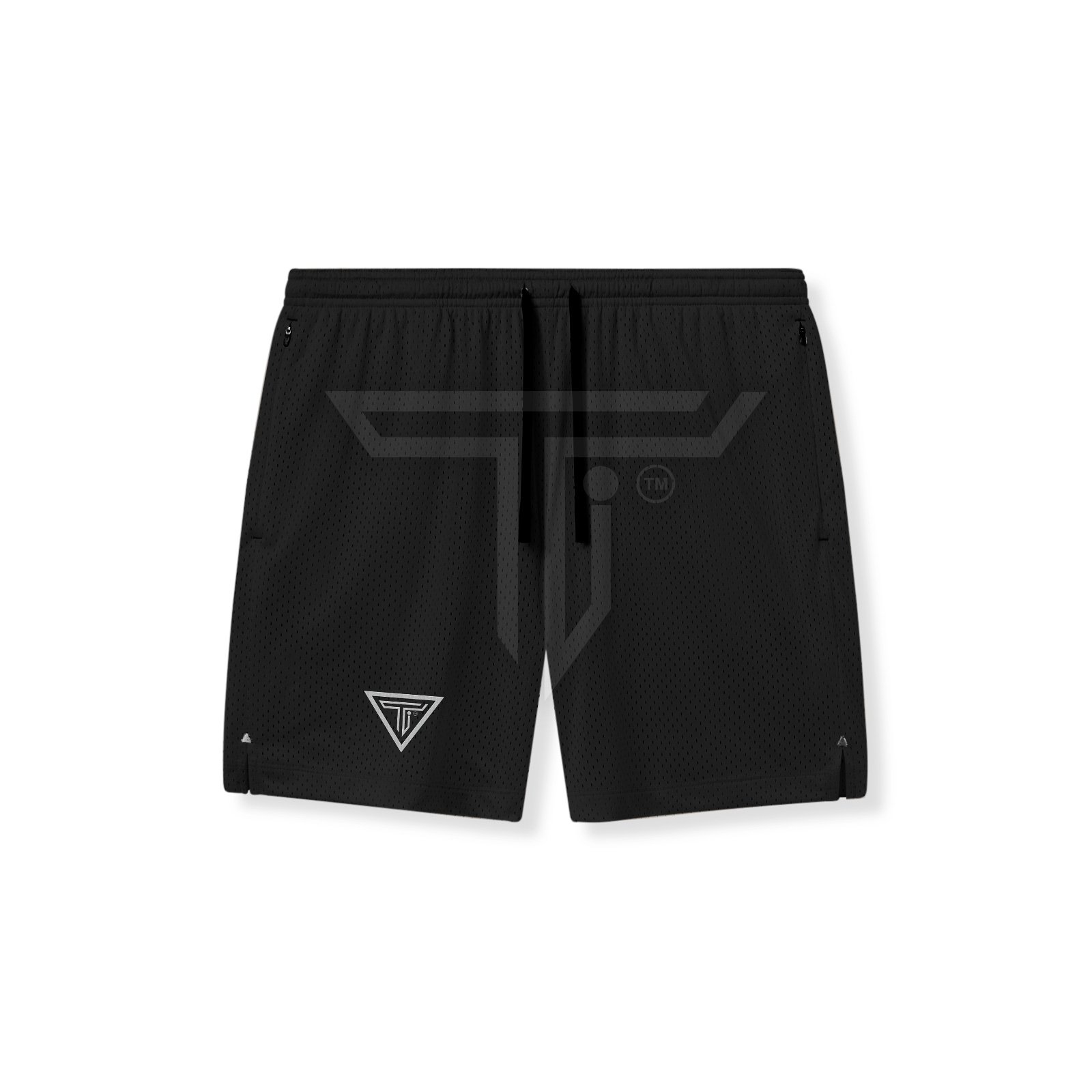 mesh-Short-BLACK.jpg Breathable Gym Shorts – Customized for Peak Performance - Image 1