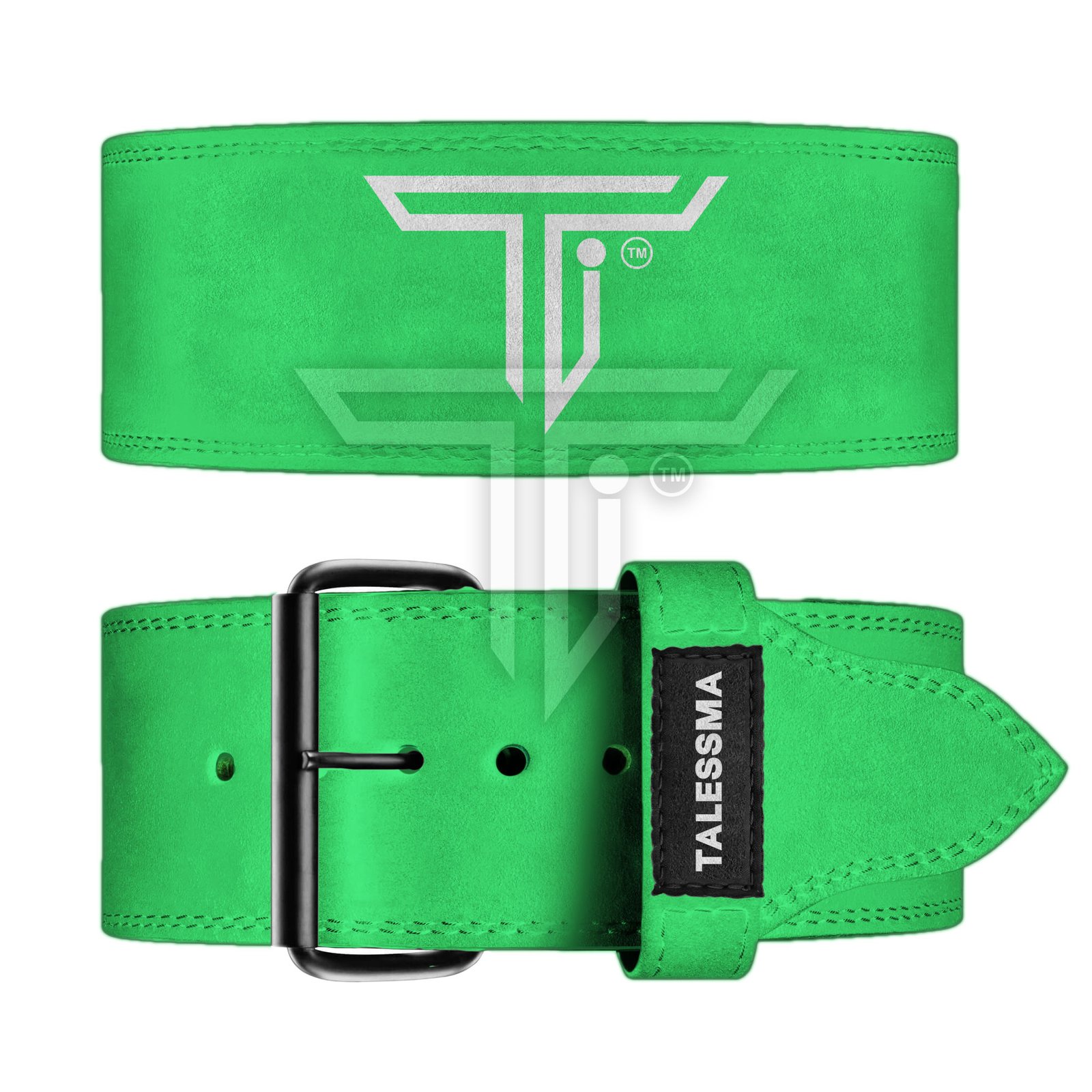 single-prong-belt_green.jpg Customized Power Prong Belt for Comfort, Stability, and Style - Image 1