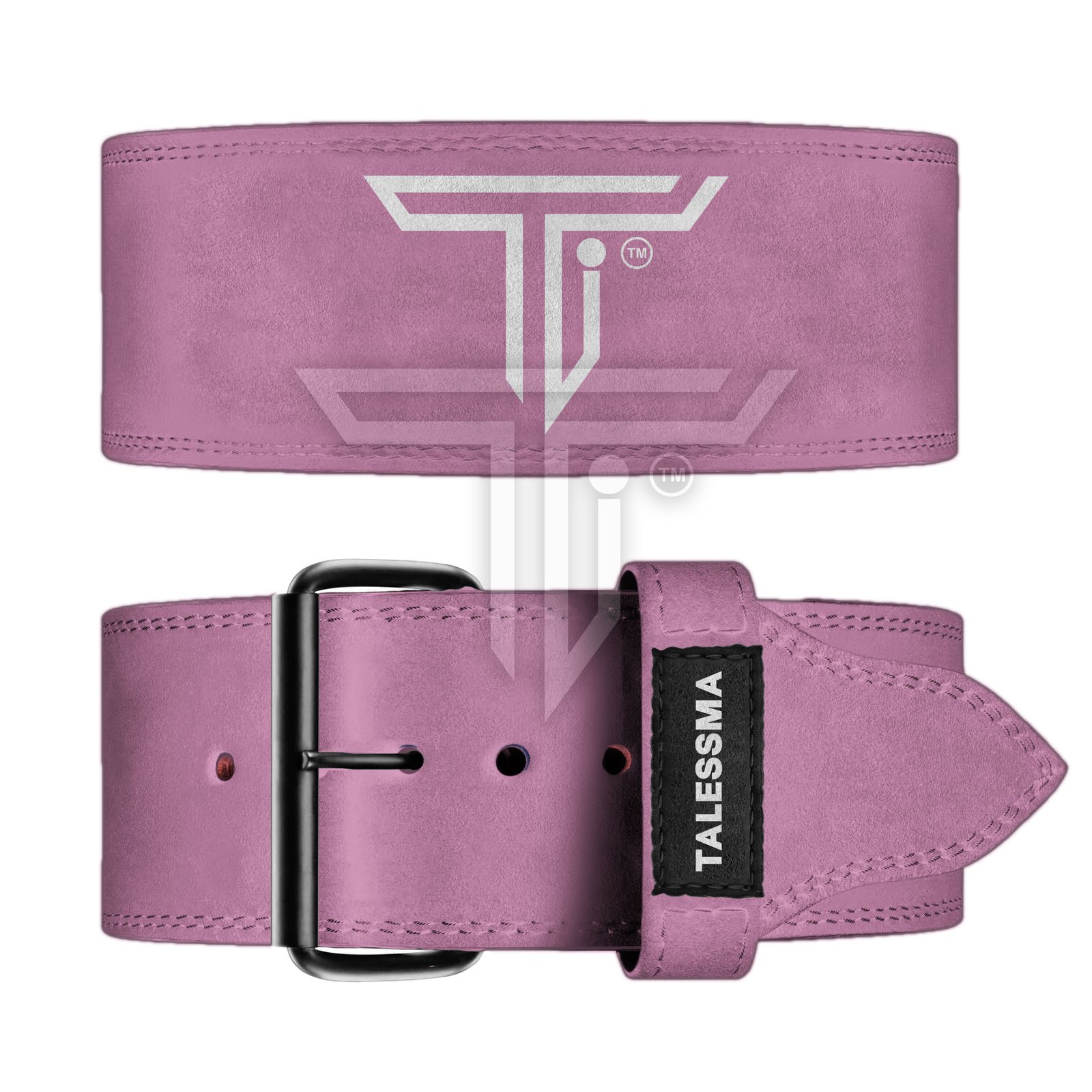 single-prong-belt_pink.jpg Custom Fit Power Prong Weightlifting Belt for Secure Back Protection - Image 1