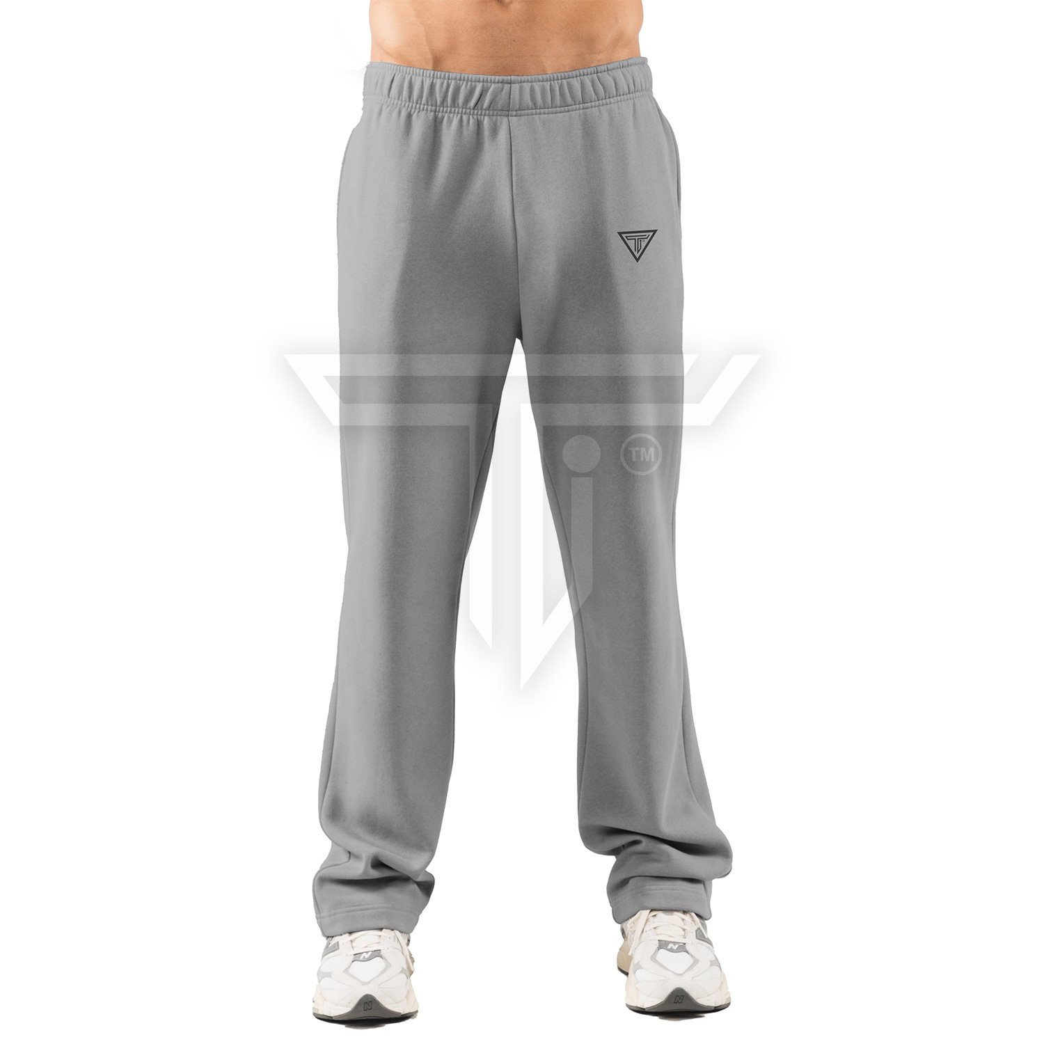 sweat-Pants-front-Grey.jpg Customized Fitness Sweatshirts for Comfort & Performance All Day (Copy) - Image 1