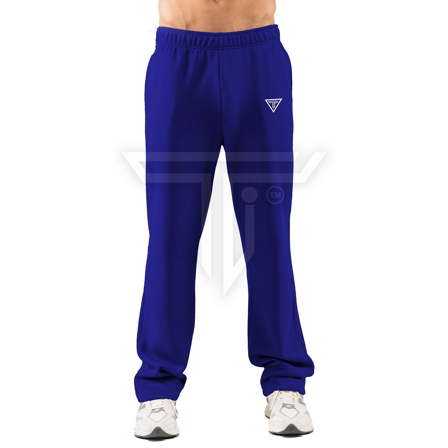 sweat-Pants-front-Royal-Blue.jpg High-Quality Custom Gym Sweat Pants for Cozy, Stylish Training - Image 1