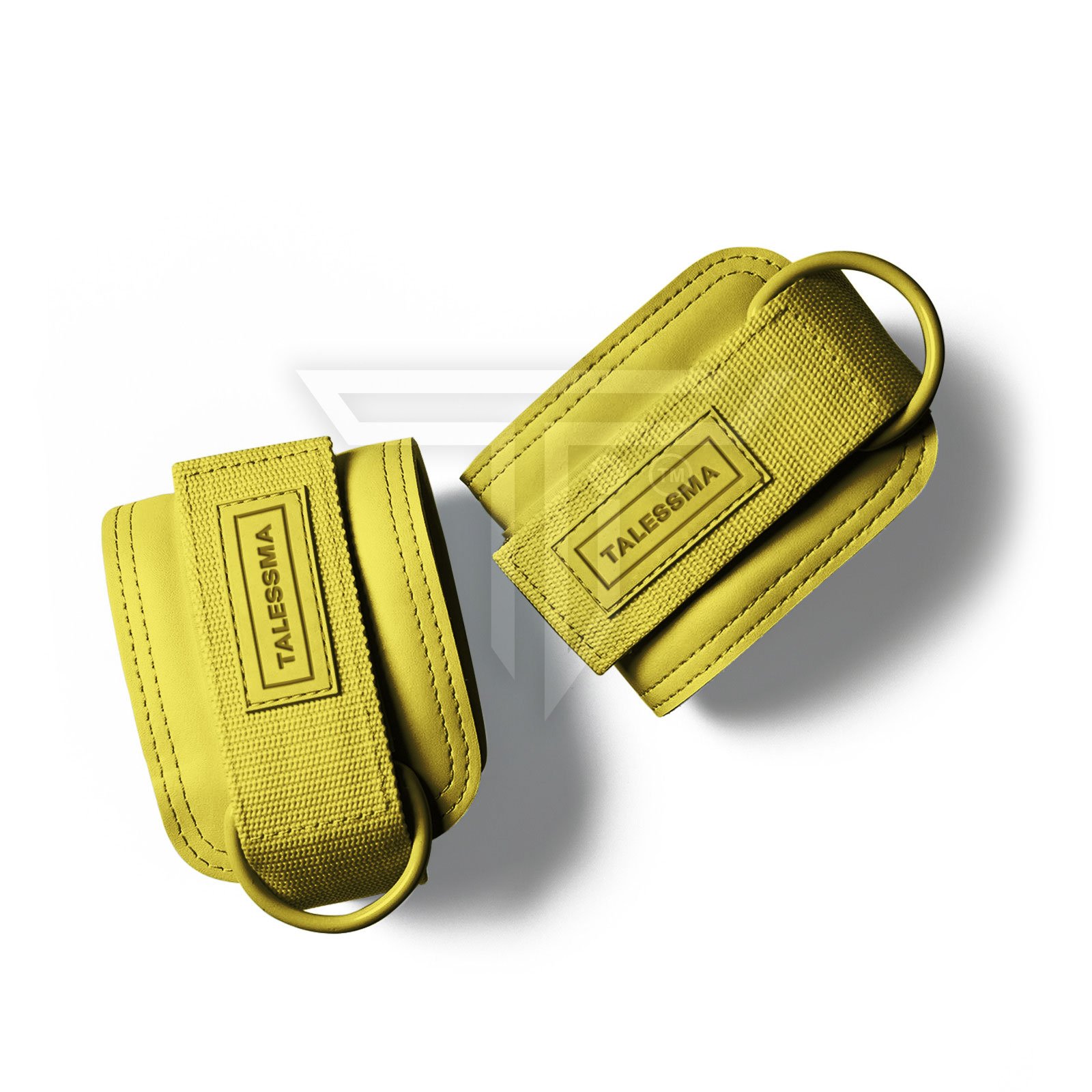yellow.jpg Customizable Ankle Straps for Maximum Support During Cable Workouts - Image 1